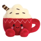 Aurora Palm Pals Cassia Hot Cocoa 5In, Soft Toy, Red & White