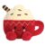 Aurora Palm Pals Cassia Hot Cocoa 5In, Soft Toy, Red & White