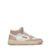 Autry Womens Medalist mid Trainers White/Mushroom
