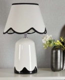 Autumn Contrast Table Lamp – White