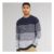 Avant Garde Mens Cameron Crew Neck Jumper Navy