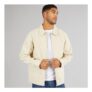 Avant Garde Mens Gunnar Brushed Overshirt Stone