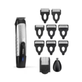 BABYLISS Lithium Power Wet & Dry Beard Trimmer – Silver & Black