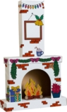 BANKERS BOX Christmas Colour-in Fireplace for Kids XL (137 x 27.7 x 82cm) – Arts & Crafts Toy, Indoor Play Activity, FSC Certified & Recyclable – Ages 3