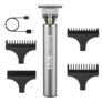 BARBERBOSS T-Blade Beard & Hair Trimmer for Men, Cordless Detail Clipper, Rechargeable Groomer with 3 Guide Combs