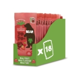 BEAR Fruit Yoyos Strawberry 20g Pack of 18
