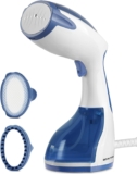 BEAUTURAL Clothes Steamer, Portable Handheld Steamer, Garment Fabric Wrinkles Remover, 30-Second Fast Heat-up, Auto-Off, Large Detachable Water Tank, Dark Blue