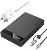 BENFEI 3.5/2.5 Inch SATA HDD/SSD Enclosure, Tool-Free Design, Supports 20TB HDD & UASP At Checkout BENFEI UK FBA
