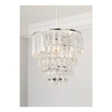 BHS Paladina Easyfit Ceiling Light Chrome