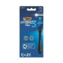 BIC Hybrid Flex Refillable Mens Razor Kit with 3-Blade Refills