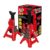 BIG RED T43002A Torin Steel Jack Stands: Double Locking, 3 Ton (6,000 lb) Capacity, Red, 1 Pair