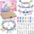 BIIB Bracelet Making Kit, Girls Birthday Presents 5-12 Year Old, Unicorn Gifts for Girls, Gifts for Teenage Girl Toys Age 5 6 7 8 9 10 11, Arts and Crafts for Kids, Girl Charm Jewellery Making Kit