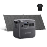 BLUETTI AC180 Portable Power station 1152Wh 1800W 1PCS 350W Solar Panel for Home& Outdoor Power (Free BLUETTI T-shirt)