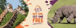 BOGOF Tickets West Midlands Safari Park 2 for £32 (Ends 30 Apr 2026)