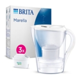 BRITA Marella Water Filter Jug 2.4L Starter Pack Incl. 3x MAXTRA PRO Cartridge