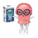 BRTNUP Jellyfish Toy: Electric Dancing with LED Lights and Music