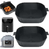 BYKITCHEN Air Fryer Silicone Liners for Ninja Speedi 5.7L / Cosori, 2 Pack – Sold by ChangHe Life / FBA