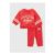 Baby Red Varsity Sweatshirt & Legging Set