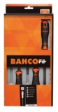 Bahco B219.005 Fit Slotted / Ph Screwdriver Set, Multi-Colour