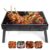 Barbecue Grill, AGM Charcoal Grill Portable Folding BBQ Grill Barbecue Desk Tabletop