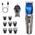 BarberBoss Mens Hair Clippers & Beard Trimmer Grooming Kit, Up To 3hrs, 4-Speed Settings, Ceramic Blades, USB Rechargeable, Waterproof
