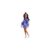 Barbie Deluxe Style Doll in Metallic Blue Top and Skirt