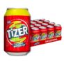 Barr Tizer – Fizzy Drinks 24 Pack x 330ml Cans – Tangy Citrus Flavour Soft Drinks Cans