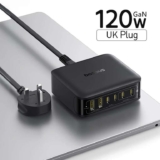 Baseus 120W Desktop Charger Laptop Fast Charger 6 in 1 w/codes 10% credit back possible BASEUS Official Store