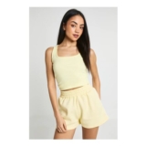 Basic Rib Tank Vest Top