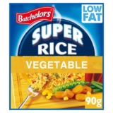 Batchelors Super Rice Golden Vegetable Flavour Low Fat Ready Meal, 90 g (Pack of 1) – 33p S&S