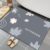 Bathtub Bath Mat-Super Absorbent Quick Dry Non Slip Bathroom Mat with Rubber Backing, Ultra Thin Tub Rug Fit Under Door, Washable Bath Mat for Shower, Kitchen Sink, Laundry Room(leaf 4060)