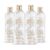Baylis & Harding Elements White Tea & Neroli Luxury Body Wash, 500 Ml X4