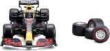 Bburago 1:24 RED BULL TOY TYRE CHANGING RACING CAR (2021) VERSTAPPEN PLAYSET, 26 x 11 x 9 cm