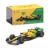 Bburago – McLaren MCL3881 Oscar Piastri Monaco GP 2024 Sennas 30th Anniversary, 1:43 Scale Car with Helmet & Display Case, Special Livery