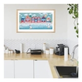 Beach Hut Cross Stitch Kit