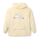 Beauty and the Beast Oversized Hooded Lounge Top