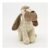 Beige Checked Bassett Hound Door Stop 26x19cm
