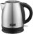 Belaco Electric Kettle Stainless Steel Housing 1.7L Fast Boil Cordless 360 Rotation Removable Water Filter 1800-2200W UK Plug Auto Shut-Off & Boil-Dry Protection – Silver