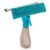 Beldray LA024275TQ Window Squeegee Machine Washable Microfibre Pad & Scraper Wiper For Mirrors/Tiles/Shower Screens/Glass Cleaning