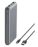 Belkin 15W 20000mAh Portable Power Bank – Space Grey – Free C&C
