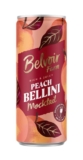 Belvoir Farm – Non-Alcoholic Peach Bellini, Luscious and Indulgent, 100% Natural Peach & Grapes, 12x250ml