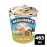 Ben & Jerrys Cookie Dough Vanilla Ice Cream Tub 465ml