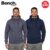 Bench Braxton Mens Zip Hoodie (Grey / Navy) W/Code