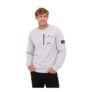 Bench Rissio Mens Sweatshirt Marl Grey