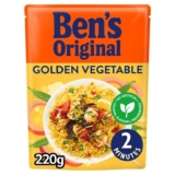 Bens Original Microwave Rice 220g (selected flavours) 3 for £3