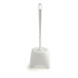 Bentley Toilet Brush Set with Potted Holder, White, M