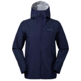 Berghaus Mens Deluge Pro 3.0 Waterproof Jacket (Navy / Green – Sizes S-XXL) – With Code for Members