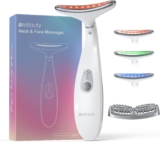Bestauty Face Massager, 45Heat EMS Microcurrent Anti-Wrinkle Face Device, 3 Modes Face Toning Device for Skin Tightening & Neck Lifting, Includes a Massage Head, Gift for Women, White