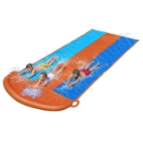 Bestway H20GO Triple Lane Slip and Slide, Inflatable Water Slide for Kids, Summer Garden Outdoor Toy with Built-in Sprinklers