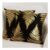 Betadistor Cushion Covers 2 Pack 45×45 Cm, Gold Fern Leaves